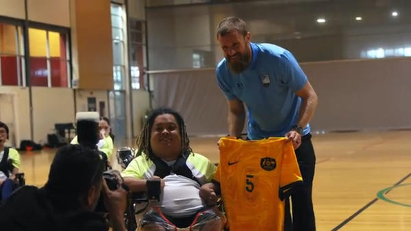 Australian Poweroos Jersey Presentation
