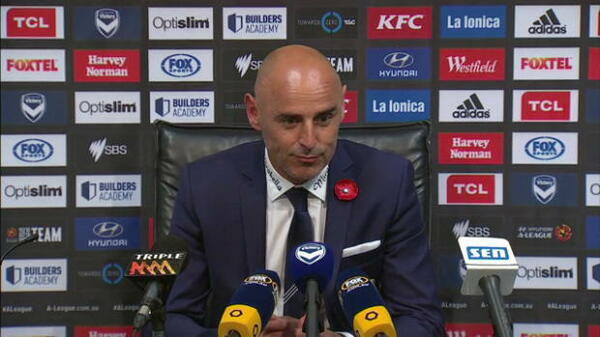 Melbourne Victory Rd6 press conference