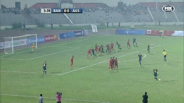 Socceroos outclass Bangladesh