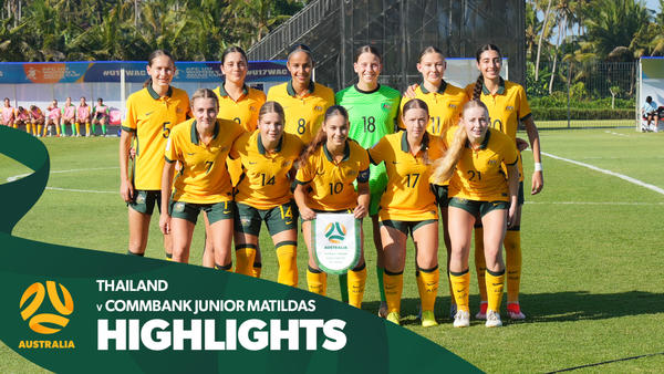  CommBank Junior Matildas v Thailand | Highlights | AFC U17 Women’s Asian Cup Indonesia 2024