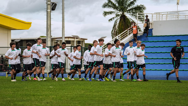 Subway Joeys hit the training track in Honiara | PacificAusSports Tour 2024