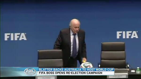Blatter backs Australia for World Cup