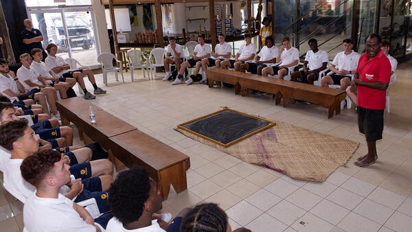 Subway Australian U23 visit Cultural Centre in Vanuatu | Pacific Aus Sports 