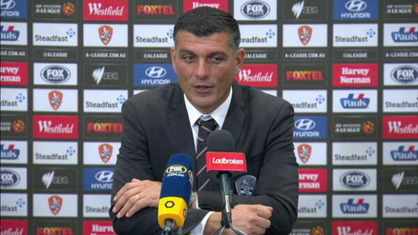 Brisbane Roar Rd 25 press conference