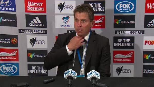 Sydney FC press conference