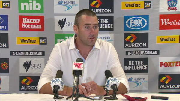 Newcastle Jets press conference