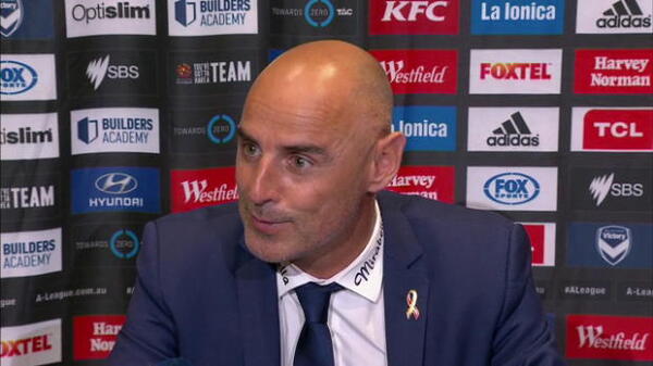 Melbourne Victory Rd22 press conference