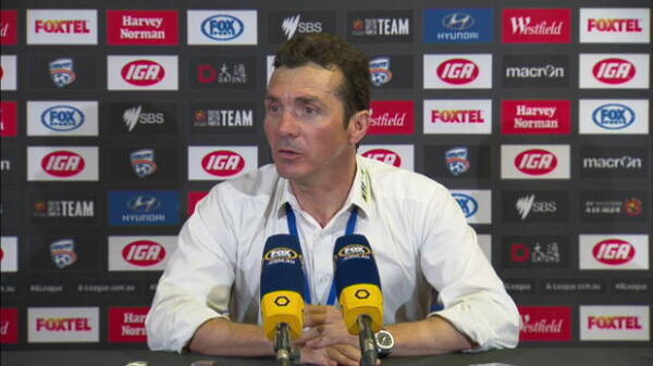 Adelaide United Rd23 press conference