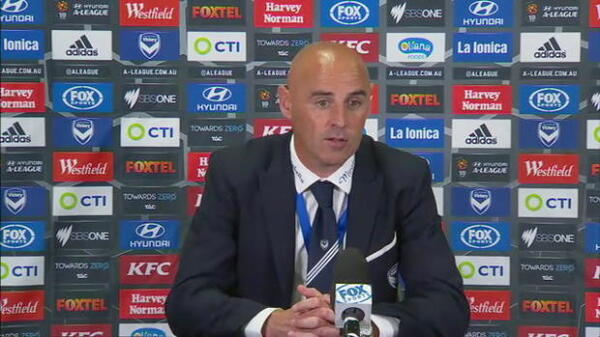 Melbourne Victory press conference