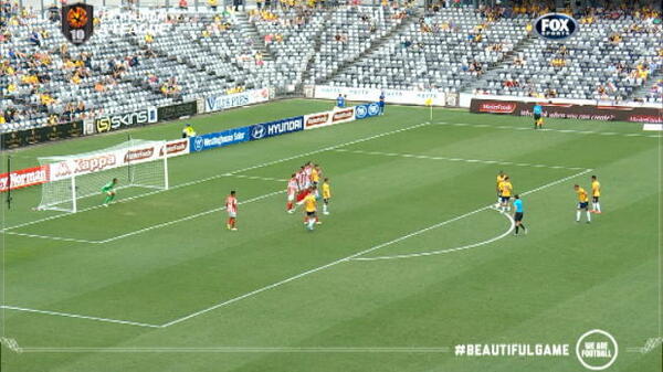 Ferreira's cheeky free kick