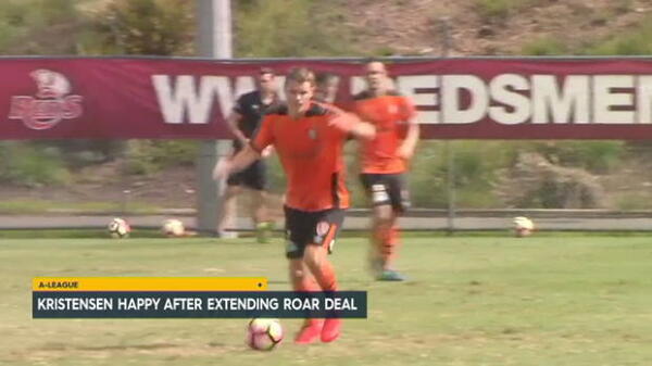 Danish midfielder re-signs with Roar