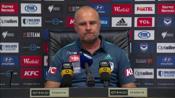 Melbourne Victory Rd18 press conference