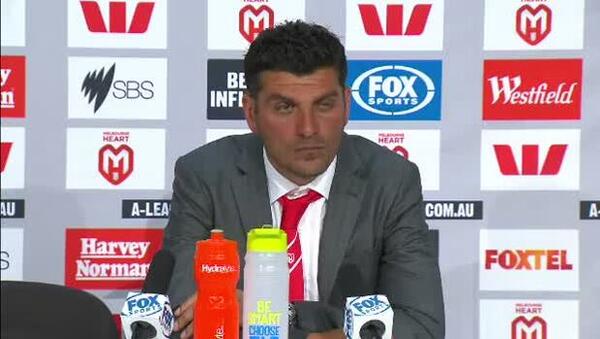 Melbourne Heart press conference