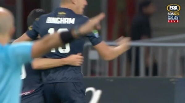 Garcia's backheel brilliance