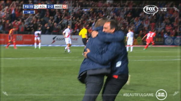 Gombau celebrates