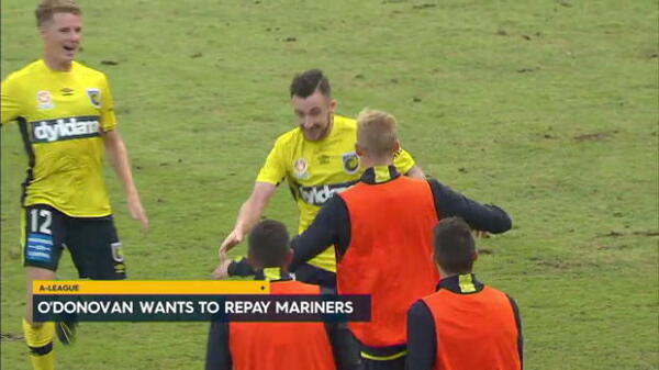 O'Donovan wants to repay Mariners