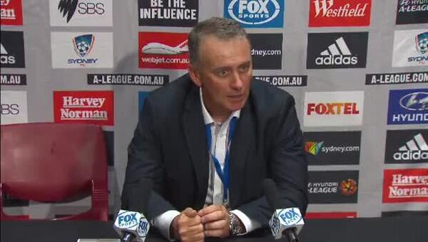 Newcastle Jets press conference