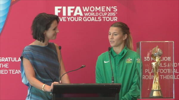 Catley on living her goals