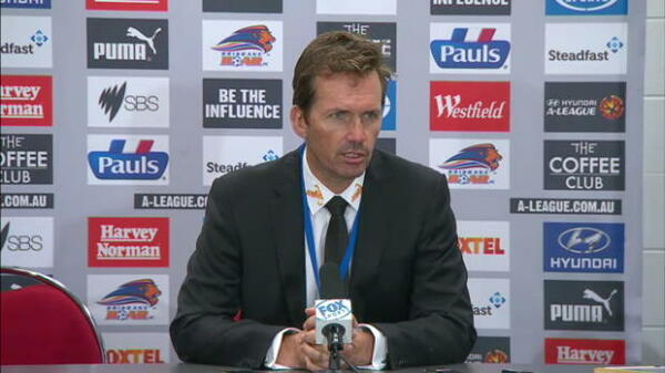 Brisbane Roar press conference