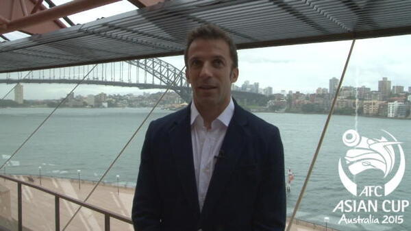 Del Piero named Asian Cup ambassador