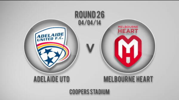 Adelaide v Heart 1st Half Highlights