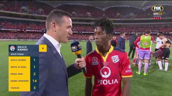 'Best feeling of my career': Kamau