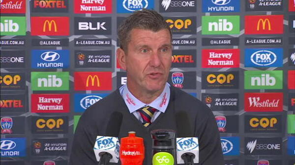 Newcastle Jets press conference