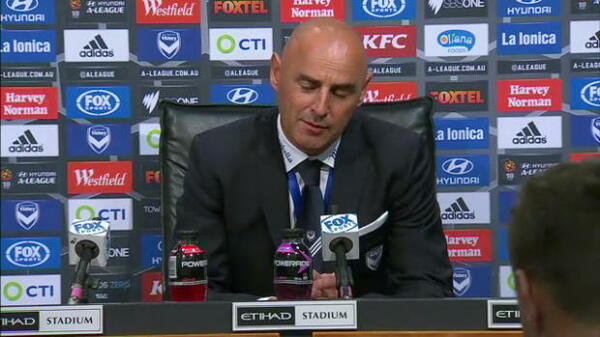 Melbourne Victory press conference