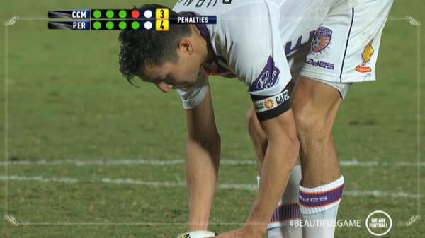 Burns stays cool for Glory