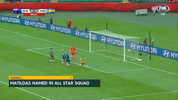 Matildas named in All-Star squad