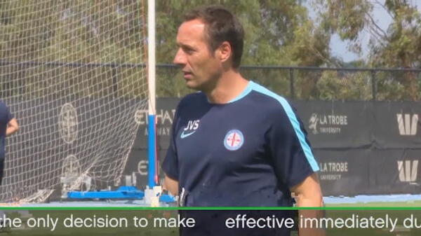 Van't Schip resigns as Melbourne City coach