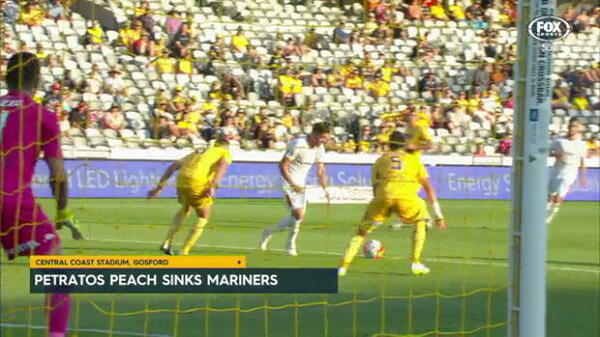 Petratos stunner sinks Mariners