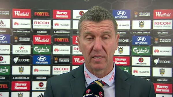Newcastle Jets press conference