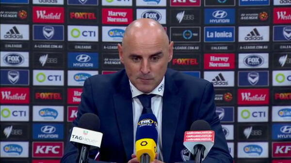 Melbourne Victory Rd23 press conference