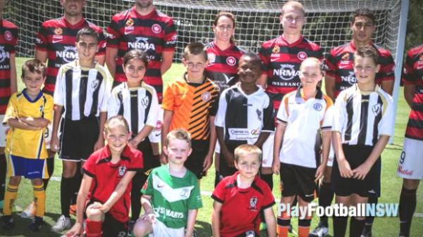 Behind the scenes: Play Football NSW photoshoot