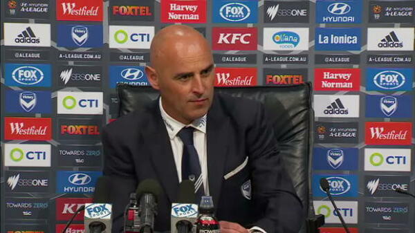 Melbourne Victory press conference