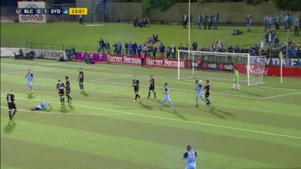 Carney nets stunning volley