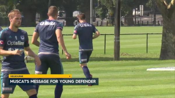 Muscat's message for young defender