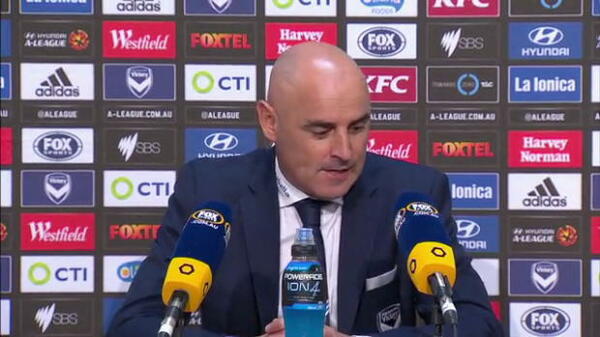 Melbourne Victory Rd24 press conference