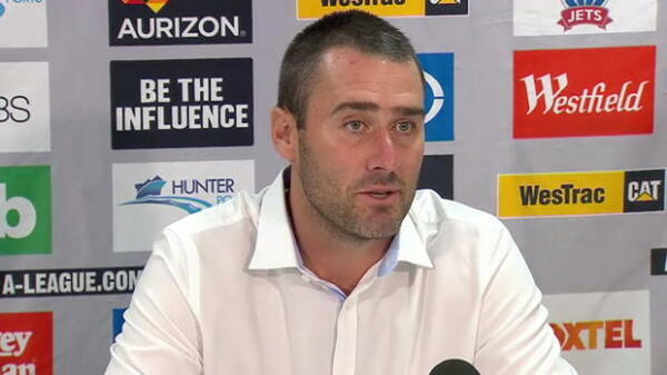 Newcastle Jets press conference