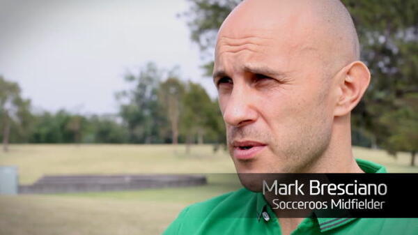 Mark Bresciano on football and representing Australia