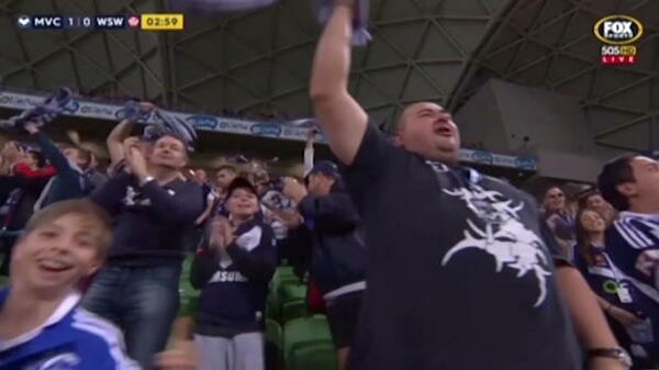 Bozanic's cracking brace for Victory