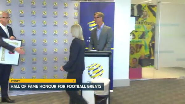 Hall of Fame honour for football greats