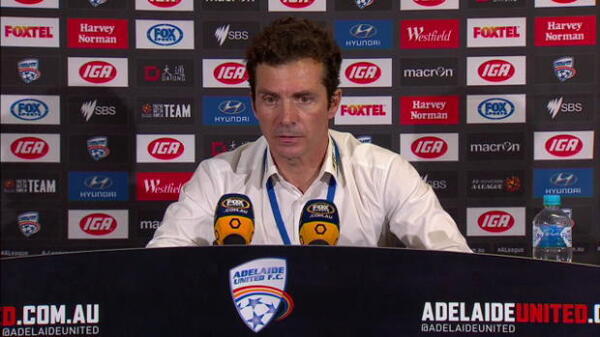 Adelaide United Rd14 press conference