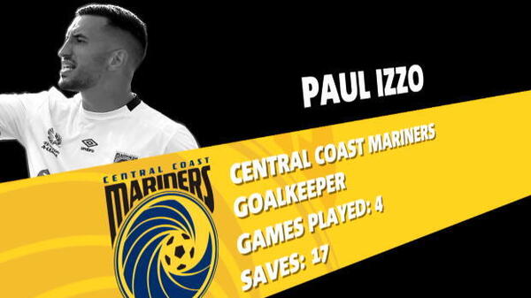 Mariners keeper nominated for NAB award