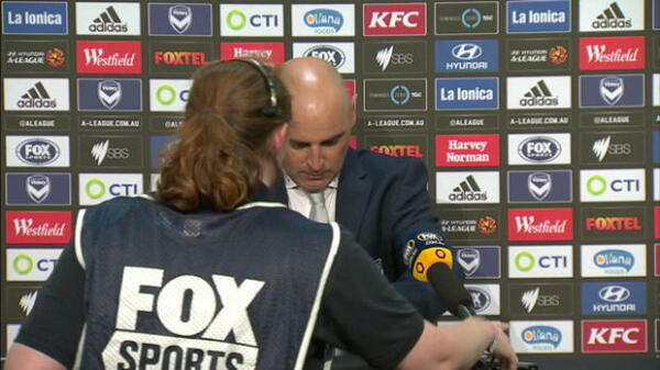 Melbourne Victory R12 press conference