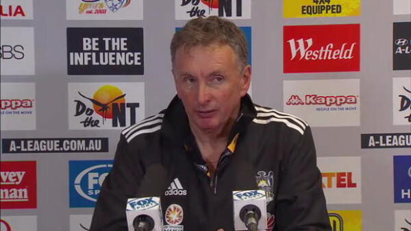 Ernie Merrick press conference