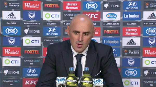 Melbourne Victory press conference