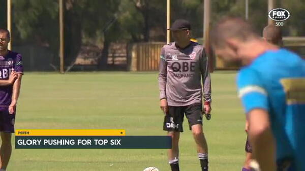 Glory pushing for top six