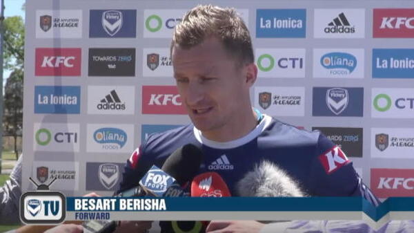 Berisha relishing Roar test